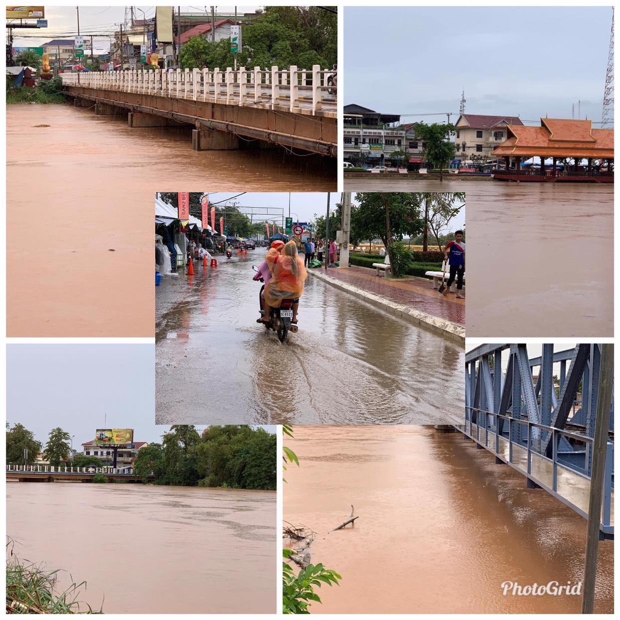 សូមបងប្អូនប្រជាពលរដ្ឋ​ បន្តការប្រយ្នត័ពេលនេះកំពស់ទឹកដងសឹ្ទងពោធិ៏សាត់​ ជិតលិចហេីយ​